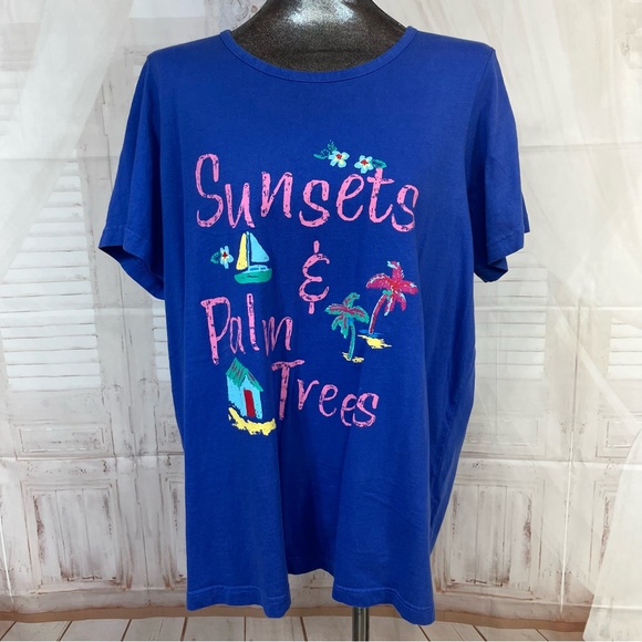 Dreams & Co L (18/20) 2 piece capri pajama set - Picture 5 of 12